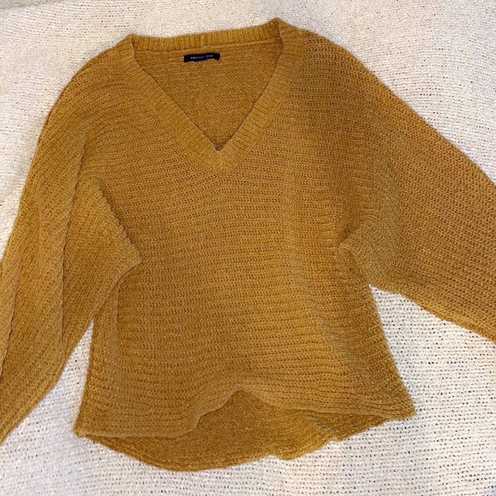 American Eagle Rusty Orange Sweater